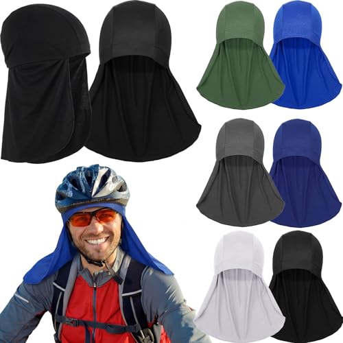 Syhood 6 Pieces Helmet Liner with Neck Mask, Cooling Skull