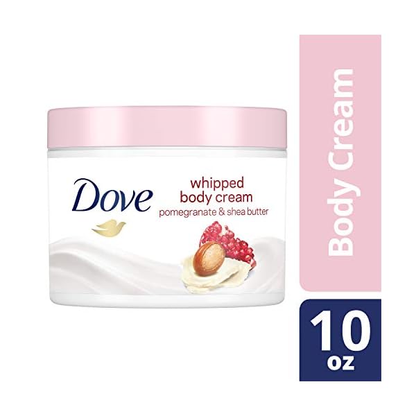 Dove-Whipped-Body-Cream-Dry-Skin-Moisturizer-Pomegranate-and-Shea-Butter-Nourishes-Deeply-10-Oz Dove Whipped Body Cream Dry Skin Moisturizer Pomegranate and Shea Butter Nourishes Deeply, 10 Oz