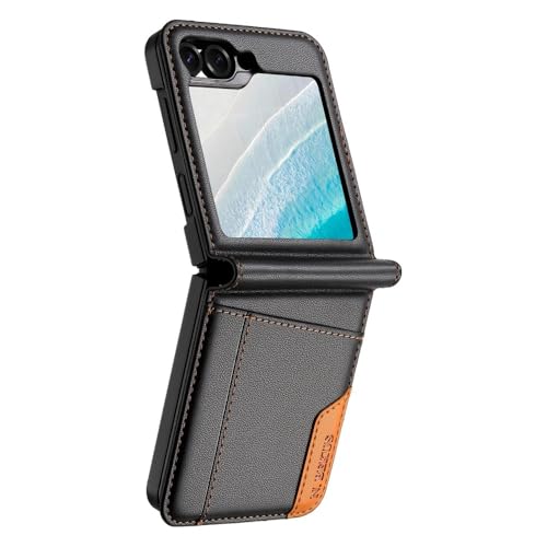 Coque rigide Samsung Galaxy Z Flip 5 étui portefeuille magnétique antichoc
