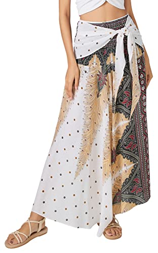 Image of Joob Joob Long Boho Skirts for Women - Bohemian Hippie Maxi Summer Skirt