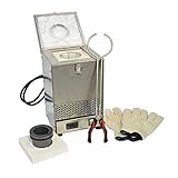 Hardin HD-2344SS Stainless Steel Tabletop Melting Furnace with 4 Kilogram Crucible 110 Volt