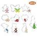 Produktbild LATTCURE 10 Stück Ausstechformen Ausstecher Weihnachts Ausstechformen Set Plätzchenformen aus Edelstahl Metall perfekt für Keks,Backen Fondant Plätzchen,Tortendekorationen