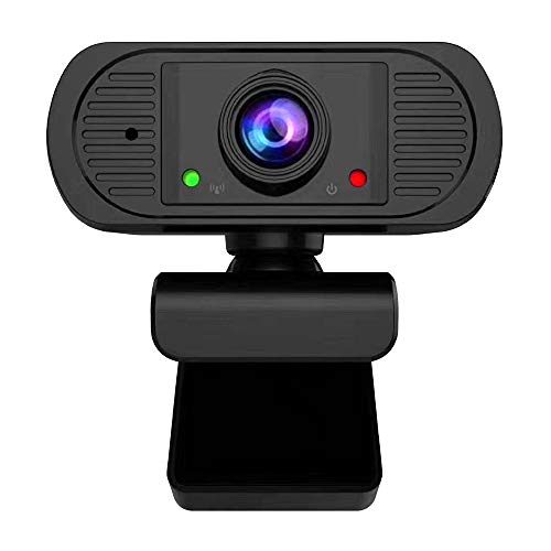 Microfone integrado para webcam USB da Docooler para transmissão ao vivo, chamadas de vídeo e ensino