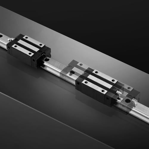 VEVOR Linear Rail Guide Kit, HGR20, 2PCS 600 mm (23.62 inch) Linear Rails and 1PCS Ball Screw, 4PCS Slide Blocks, with BF12/BK12 End Support, Coupling, and Nut Housing, for DIY CNC Routers Lathes by VEVOR - Image 2