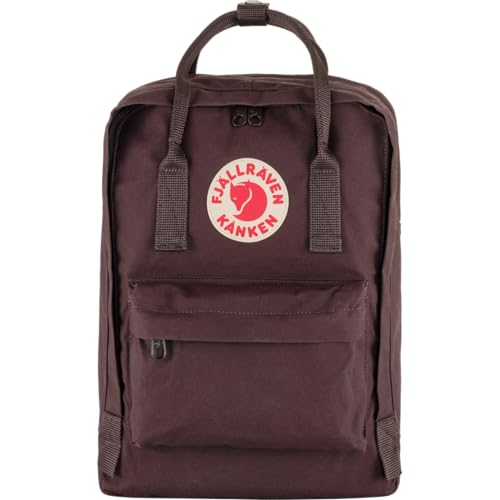 Image of Fjallraven Kanken Laptop 15 Backpack - Padded Laptop Sleeve, Durable Vinylon Fabric - School, Travel, Blackberry