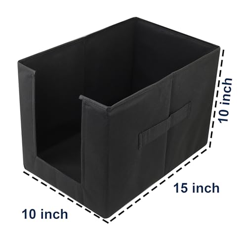 Image of Shirt Organizer with Front Seeing Window Foldable, Non-Woven Fabric, Shirt and Dress Stacker, Wardrobe Organizer (Pack of 4)