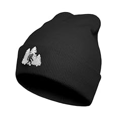 Forest Bigfoot Embroidery-black