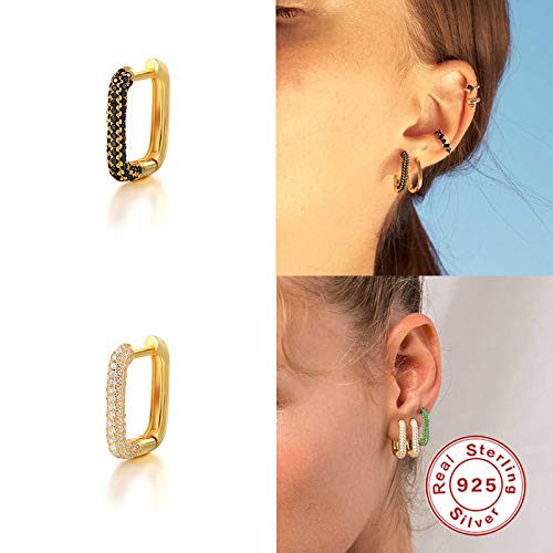 Boucle d'oreille grand cercle géométrique SS1 pour exprimer votre singularité