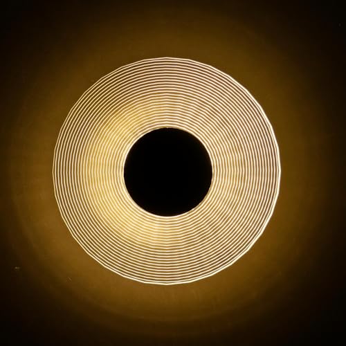 Image of Stardust Wall Light for Home Decor | Warm White Acrylic Ceiling Light | Decorative Wall Lamp for Bedroom, Bathroom & Kids Room - (2 Pack)