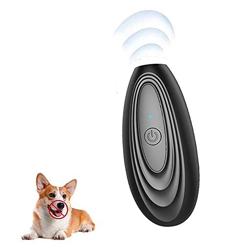 Dianyuan Dispositivo Antiladridos Perros,Detener los ladridos de Perros,Dispositivo ultrasónico de prevención de ladridos de frecuencia Variable ,Uso portátil en Interiores y Exteriores Cover