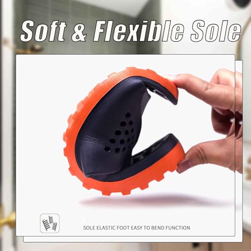 Shower Shoes Men Womens, Water Drainage Hole Design Home Soft Wear-Resistant and Elastic Shower Shoe Suitable for Bathroom, Swimming Pool, Beach, Hot Spring2