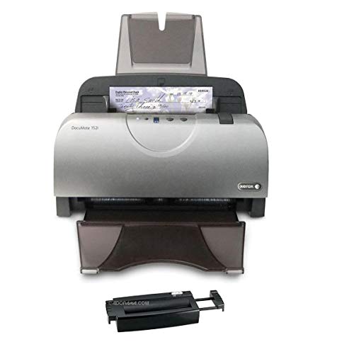 Xerox Documate XDM152i-U 600 dpi Duplex Automatic Document Scanner, Up to 25 ppm/50 ipm - with Aurora AS680S Professional Strip Cut Paper Shredder