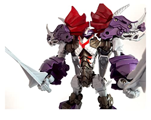 77Collect Alloy Triceratops Warrior,Dinosaur Deformation Warrior Model,Dinosaur Toy,Deformed Action Figure #TOP1