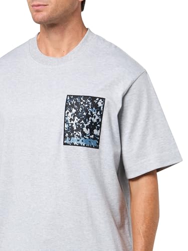 T-Shirt Ample Lacoste en Jersey Épais Contre les Hauts Déformés