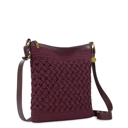 Image of The Sak Lucia Crossbody Bag in Crochet, Convertible Purse with Adjustable Shoulder Strap