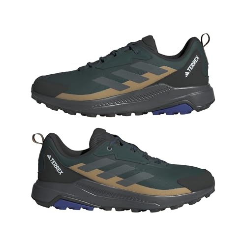 adidas Homme Terrex Anylander Hiking Shoes, Aurora Ivy/Grey Six/Cardboard, 46 2/3 EU
