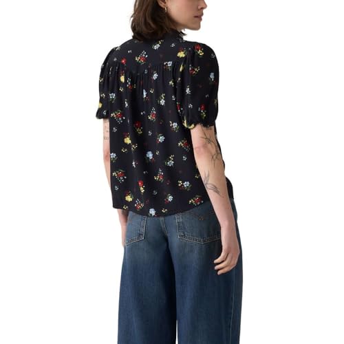 Image of Levi's Womens Lea Short Sleeve Slim Blouse