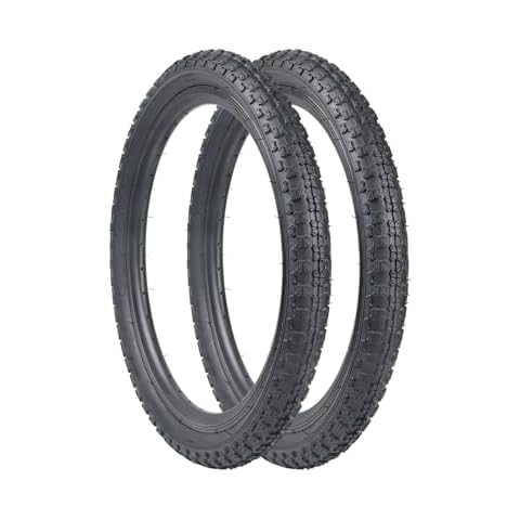 20 Inch Bike Tire Replacement Kits 2 Pack,HUIOK Folding Replacement 20x2.125 Bike Tires,Compatible with BMX, MTB Bike Cover