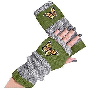 YONGFU Armwarmers Vrouwen Winter Wol Handgemaakte Gebreide Gehaakte Handwarmers Handschoenen Polswarmers Meisjes…