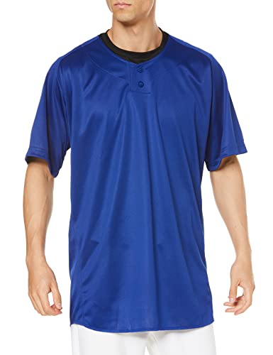 ゼット(ZETT) 野球 ベースボールシャツ ビッグシルエット ロイヤルブルー(2500) Lサイズ BOT721L