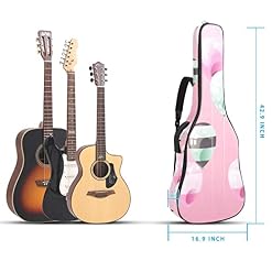 Housse de transport étanche pour guitare avec bandoulière réglable Imprimé requin océan Fond bleu, Multicolore 06, 42… - Les Beatles, Paul McCartney, John Lennon, RIngo Starr, George Harrison Housse de transport étanche pour guitare avec bandoulière réglable Imprimé requin océan Fond bleu, Multicolore 06, 42… – Image 5