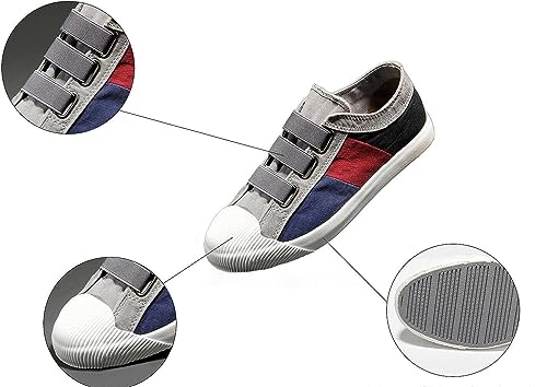 Men's Casual Slip On Loafers Canvas Walking Shoes Low Top Comfortable Breathable Sneakers2