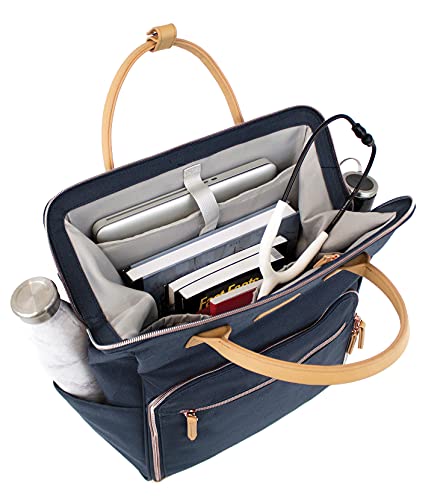 Water-Resistant Medical Clinical Teacher Nurse Bag for Work and Nursing Student Backpack Elements Select ES28064