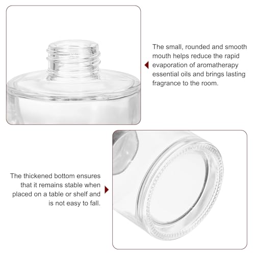 Set 2 frascos difusores de vidrio 100 ml miniatura 4
