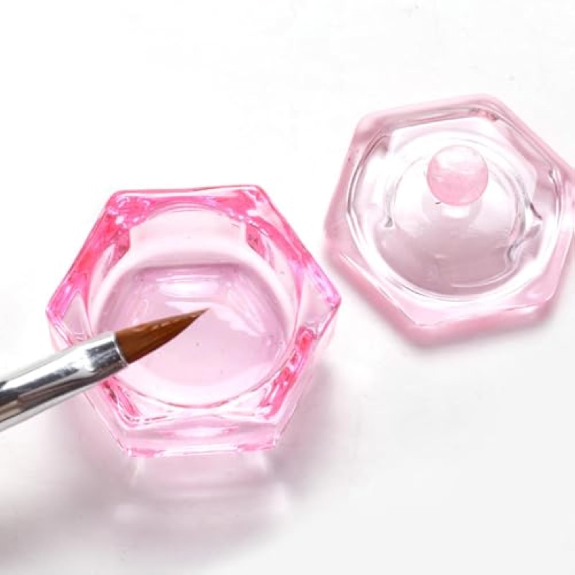 Glass Dappen Dish Bowl for Nail Art Acrylic Liquid Powder