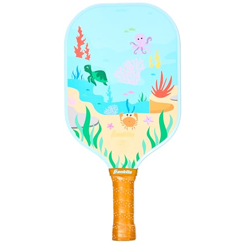Raquette de pickleball enfants avec surface en fibre de verre grain maximal