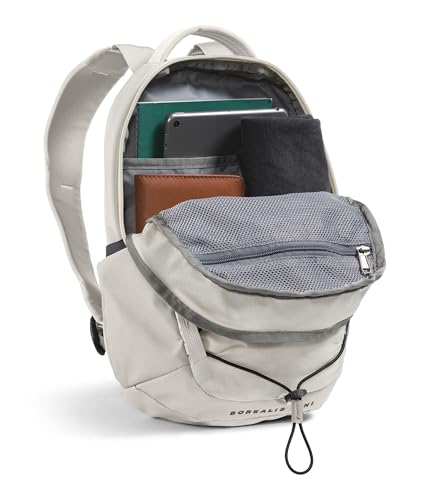 Image of The North Face Borealis Mini Backpack, White Dune /TNF Black, One Size