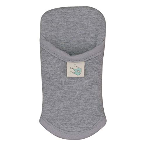 JANABEBE PROTECTOR DE ARNES DE ENTREPIERNA PARA NIÑOS 0 A 3 AÑOS (GREY STONE)