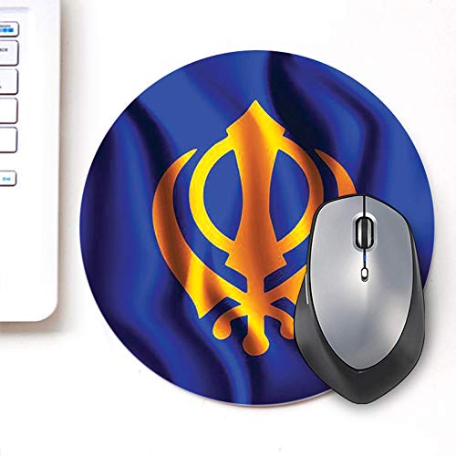 Buy Khanda (Sikh Symbol) Mouse Pad For Home Online In Tamil Nadu