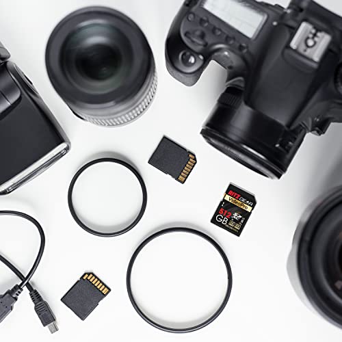 Ritz Gear 512Gb High-Speed Sdxc Uhs-Ii Sd Card, C10, U3, V90, Full-Hd & 8K Memory Card For Dslr, Cinema-Quality Video Cameras #TOP2