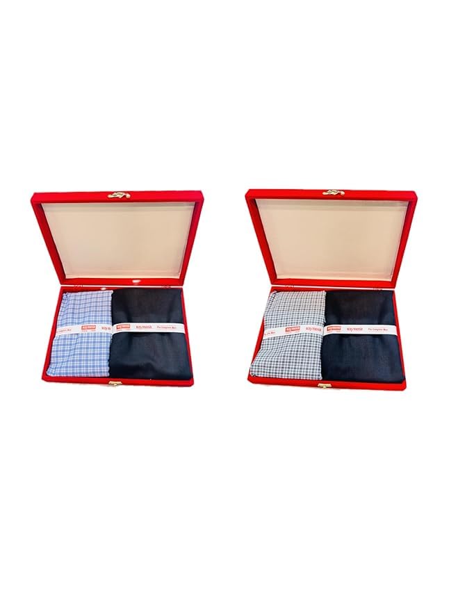 raymond fabrics Trouser-Shirt Fabric VELVET Combo Box (Multicolour, Unstitched, All Weather Fabric) (SET OF 2)-picture-36