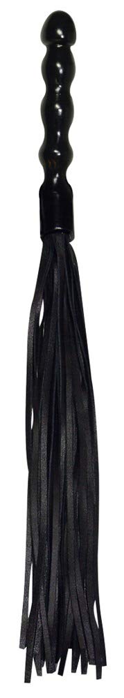 Leather Flogger Black