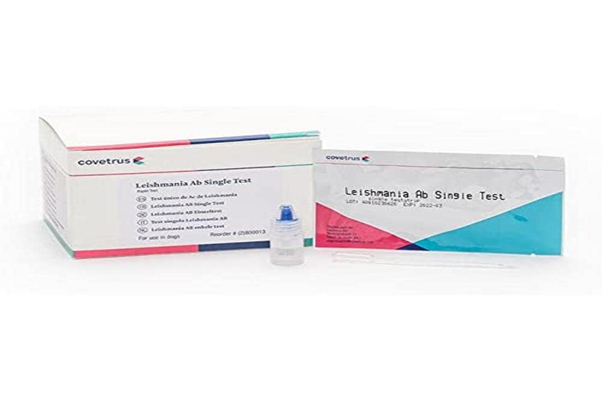 TEST DIAGNOSTICO LEISHMANIA 10TEST COVETRUS