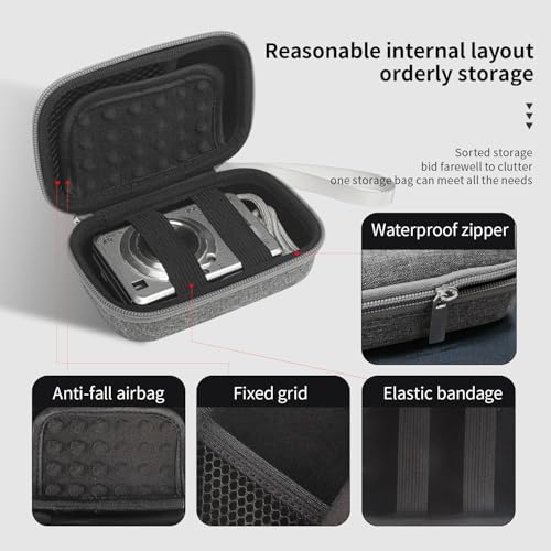 Funda rígida impermeable para cámaras compactas color gris miniatura 5