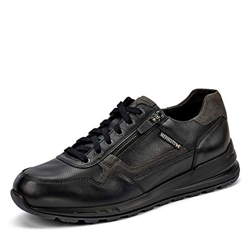Mephisto Bradley Noir Cuir Lisse 44 EU