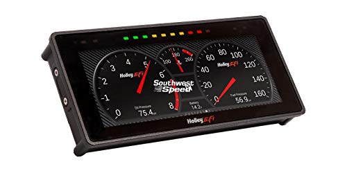 NEW HOLLEY EFI 6.86\" PRO TOUCHSCREEN DIGITAL DASH,1.25\" DEPTH,3.4375\" HEIGHT,7.5625\" WIDTH,COMPATIBLE WITH HOLLEY DOMINATOR,HP,TERMINATOR X & SNIPER EFI SYSTEMS - Thumbnail 2
