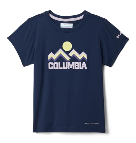 Image of Columbia Kids Tech Trail Utility Short Sleeve Graphic Crew (Little Kid /Big Kid)