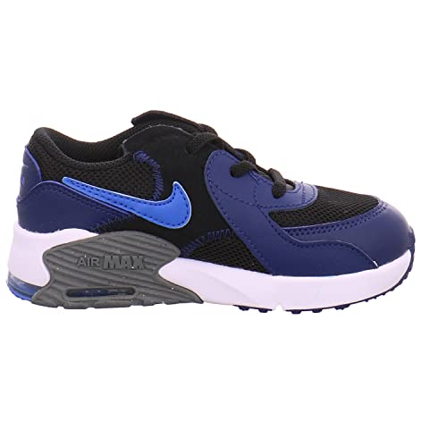 Image of Nike Air Max Excee (Infant /Toddler) Black /Signal Blue /Blue Void /Iron Grey 10 Toddler M