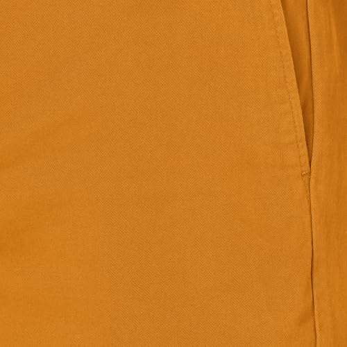 Image of Amazon Essentials Men's Classic-Fit 9 inch Cotton Twill Chino Shorts with Button-Through Pockets