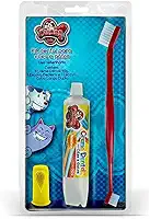 Kit Bucal para Cães e Gato, Dedeira para escovação bucal + Escova de dentes + Creme dental Neutro 90g, Kit Anti-tártaro