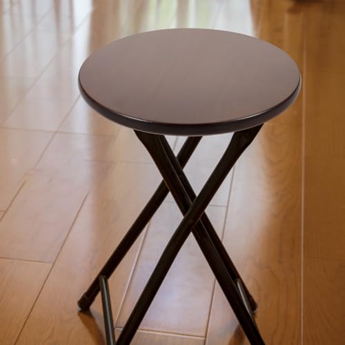 Asiento de madera redondo para taburete de bar ergonómico de 32cm 6