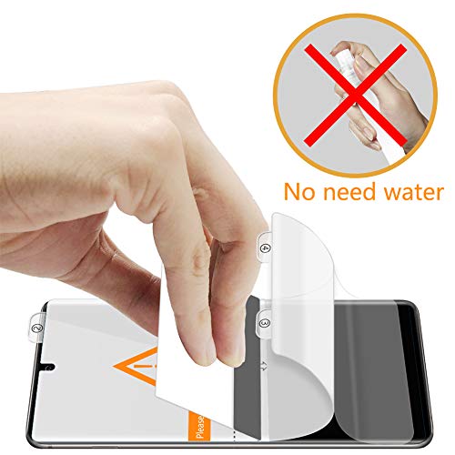 [3 Pack] UniqueMe Screen Protector Compatible with Samsung Galaxy Note 10 Plus/Samsung Galaxy Note 10+ / Note 10 Plus 5G,[Fingerprint Available] TPU Film - Thumbnail 6