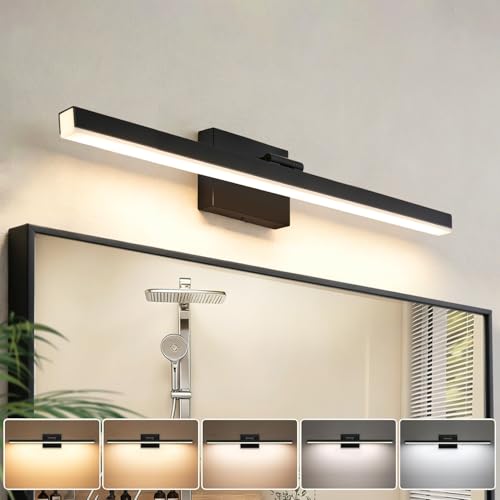 IZORRO 32 inch Modern Bathroom Vanity Light Black 5CCT