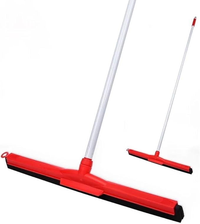 WDA Floor Wiper with Metal Handle 55 cm Classic Cleaning Tool 130 cm Universal Handle