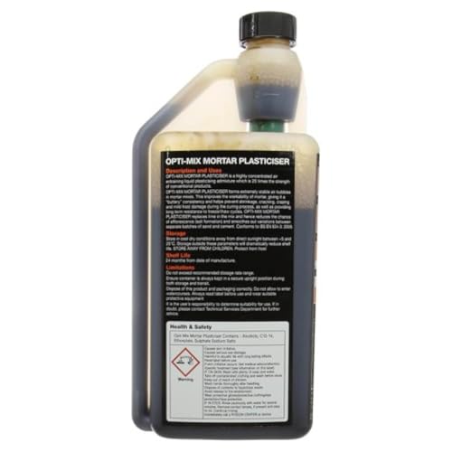 High-Strength Mortar Plasticiser - Everbuild Opti-Mix 1L - Image 2