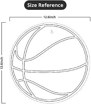 Lumoonosity Basketball Neon Sign 